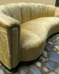 Art Deco curved Sofa