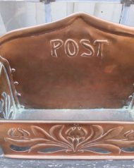 KSIA Arts and Craft Copper Post Box