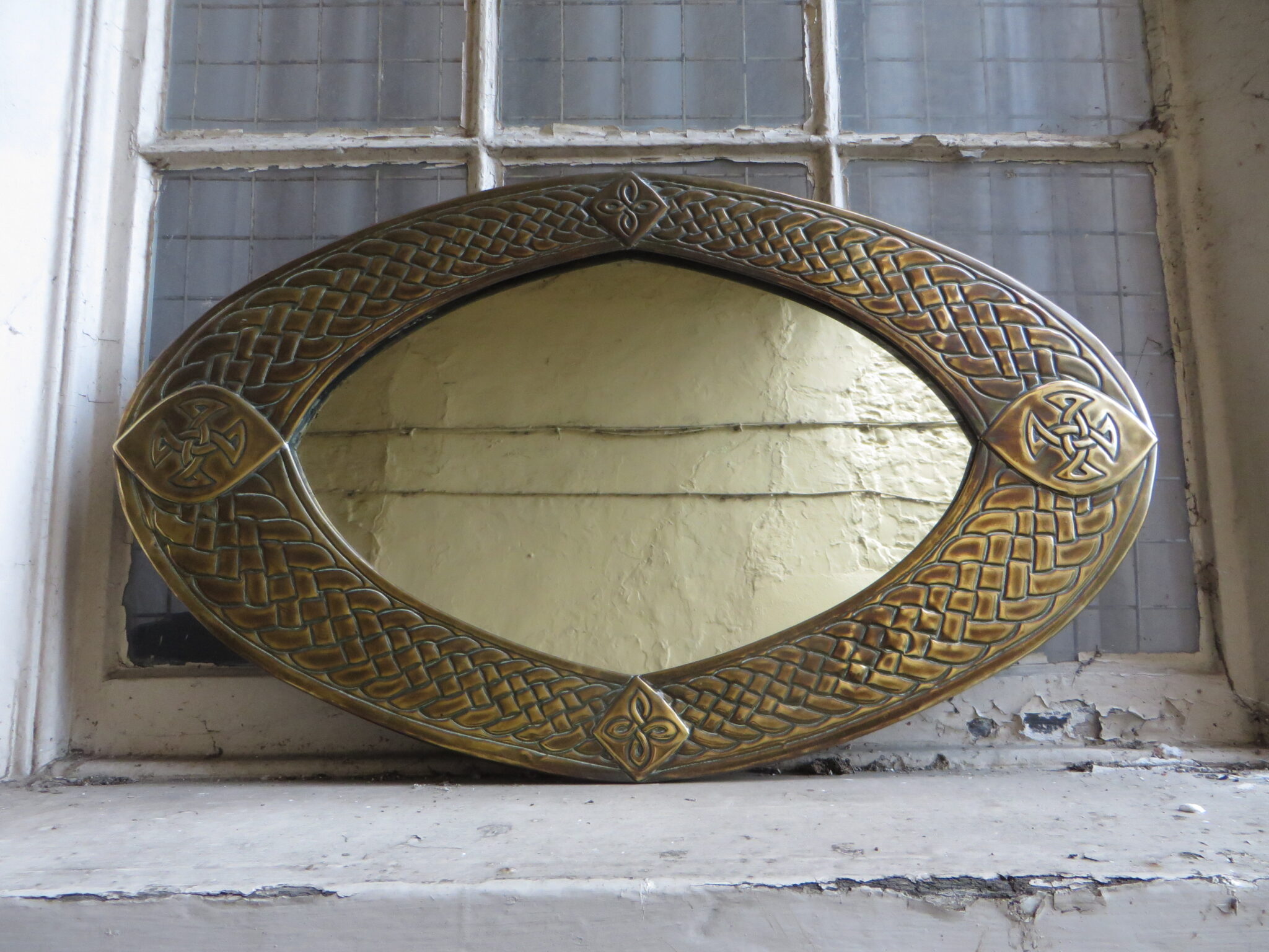 Alexander Ritchie Marks Alexander Ritchie Celtic Mirror - Arts & Crafts Antiques