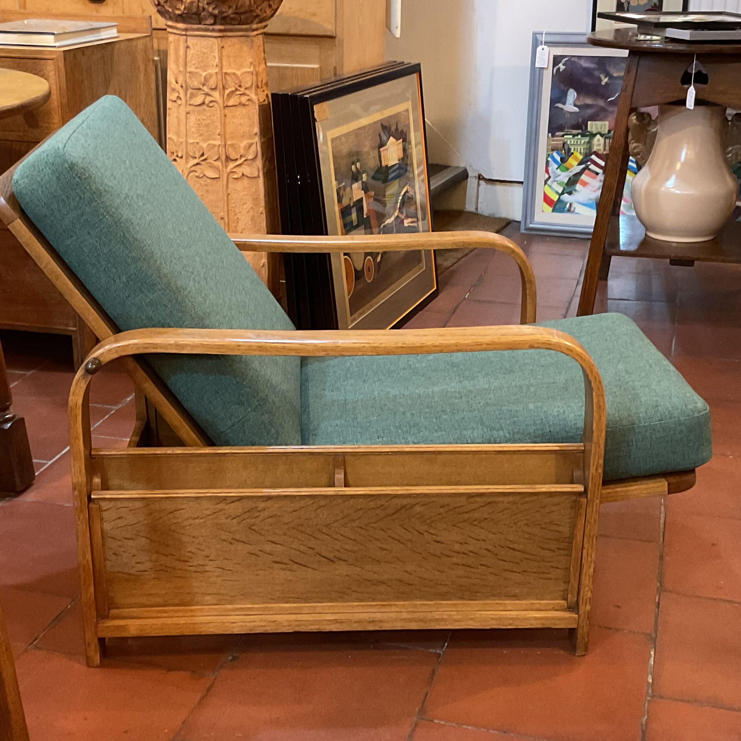 Heals recliner reading chair