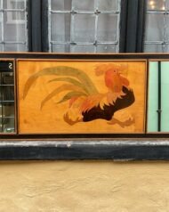 Rowley Gallery large marquetry panel with mirrors Cockerell