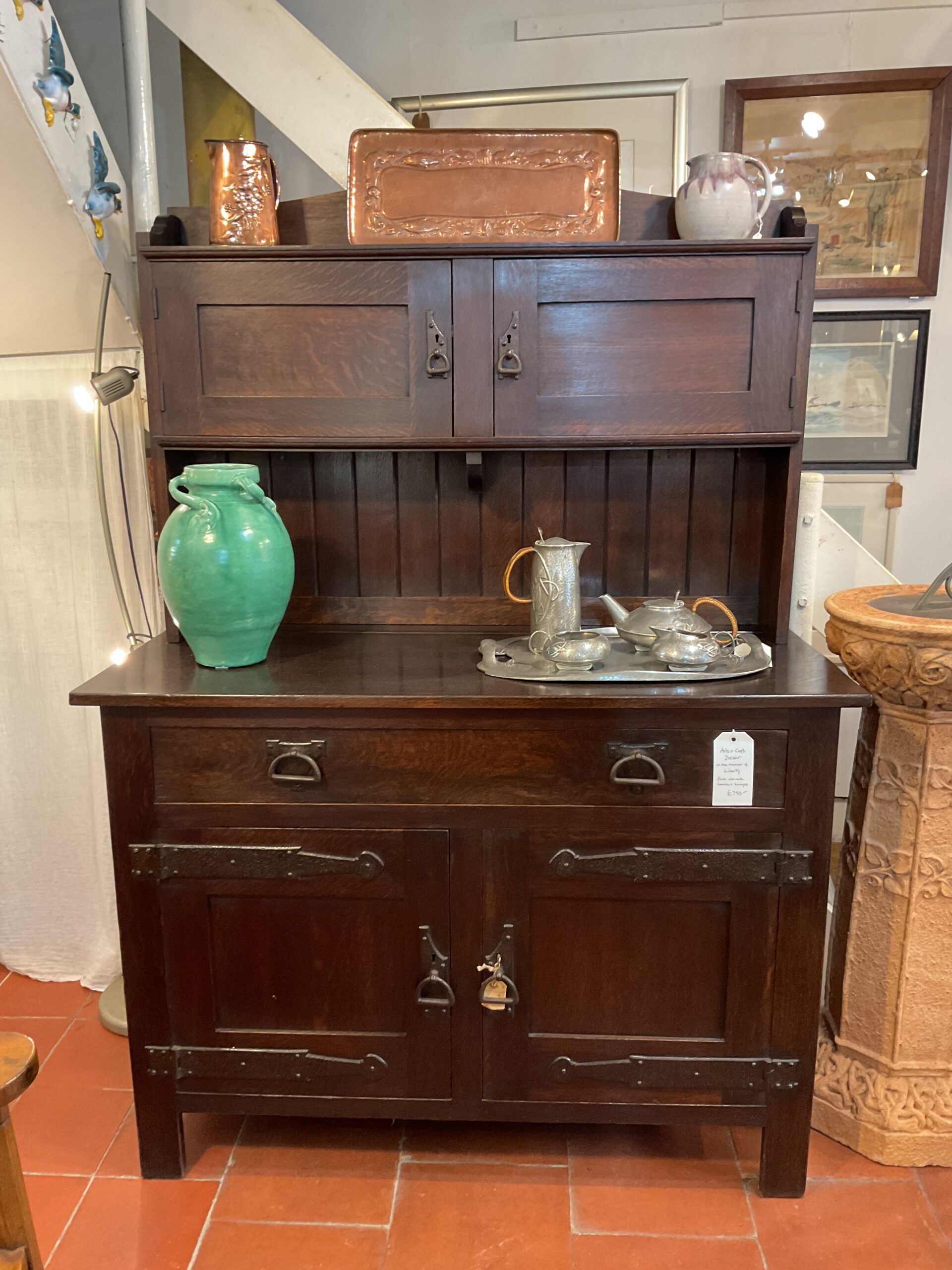 Arts and craft dresser Liberty style