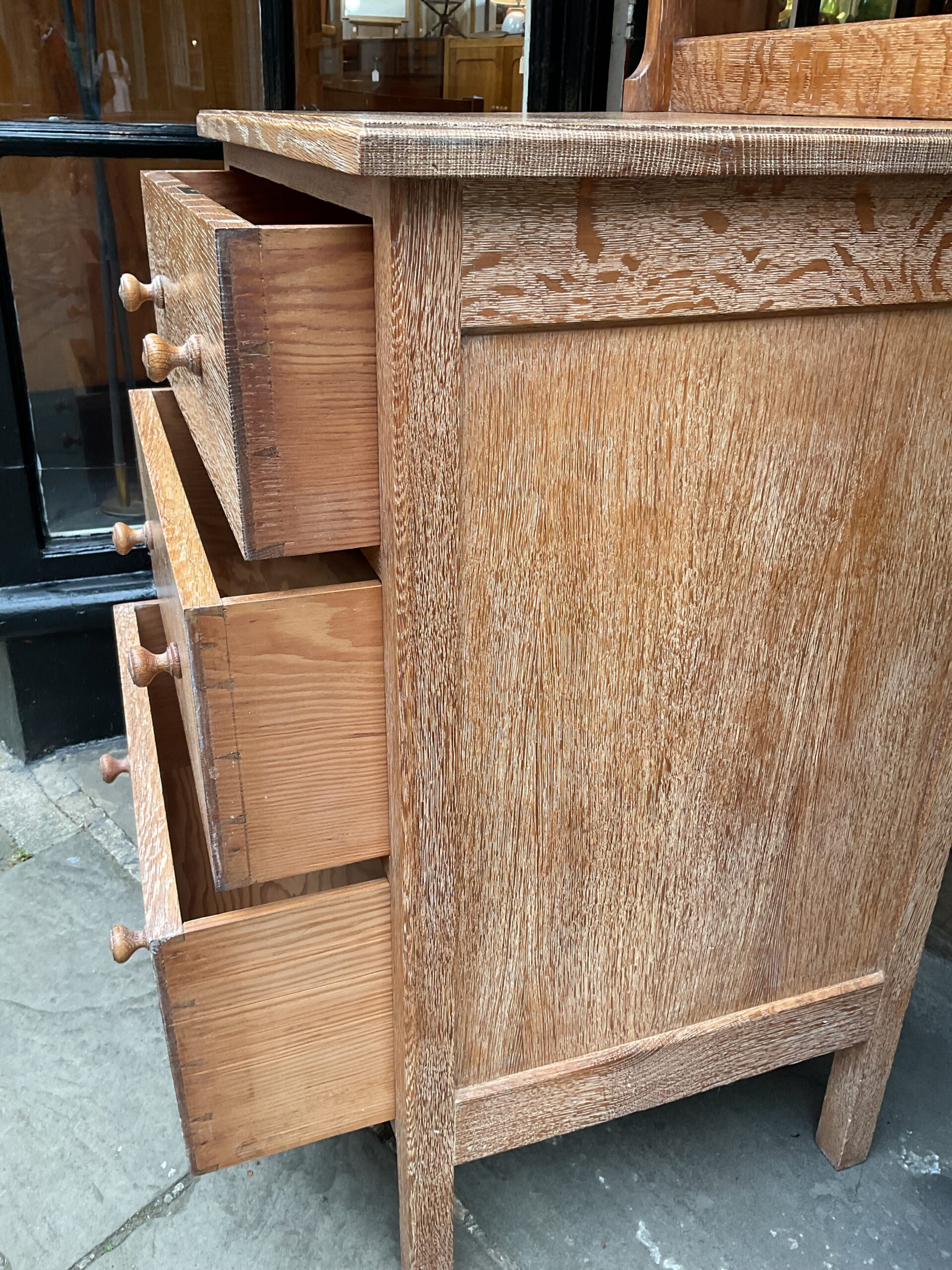 Heals London Limed Oak Dressing table - Image 10
